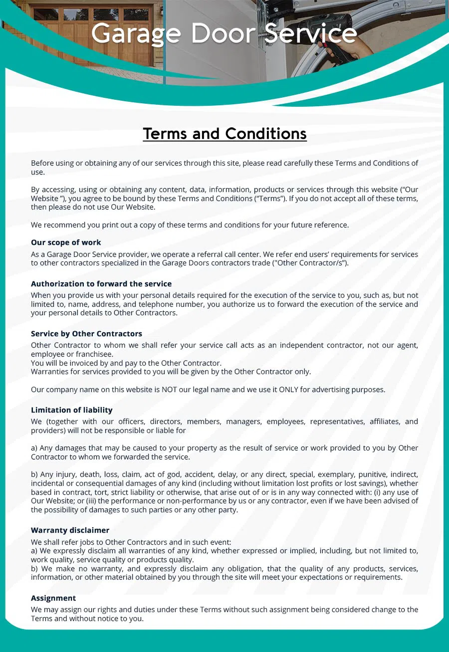 Garage Door Mobile Service Repair Austin, TX 512-686-4731